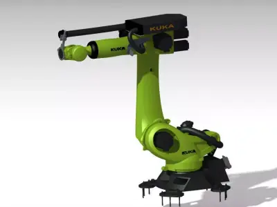 arm Robot KUKA KR120 2900 3D model