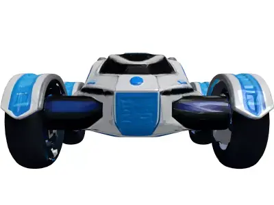 Futuristic OffRoad Vehicle 3D model
