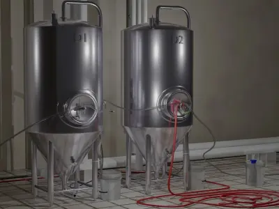 Beer Distiller 3D model