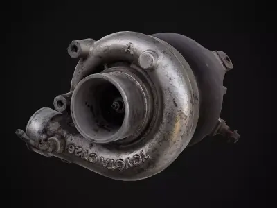 Turbocharger 7MGTE CT26 - Photogrammetry 3D model