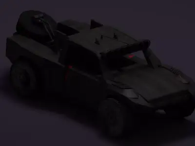 trophy truck Free 3D model