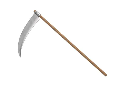 Scythe PBR V1 Low-poly 3D model