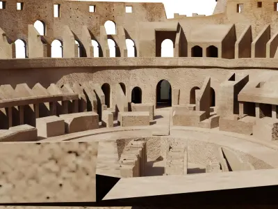 The Coloseum 3D model
