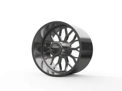 KG1 JACKED-3 WHEEL 3D MODEL 3D model