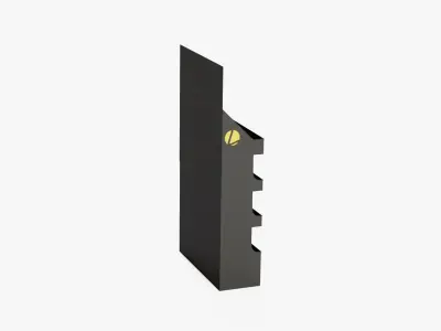 Display Stand Low-poly 3D model