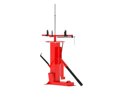 Garage Motorcycle And Mini Tyre Changer 3D model