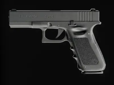 Colt Glock 19 9mm 3D model