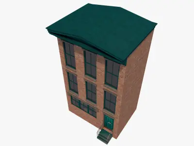 European building 3 3D model