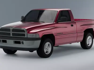 Dodge Ram 1500 1999 3D model
