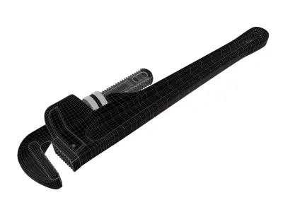 Pipe Wrench   3D model