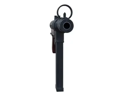 Toon MP40 Low-poly 3D model