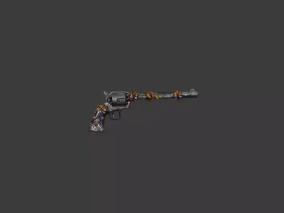 Sheriff fan Art 3D Weapon Model  3D model