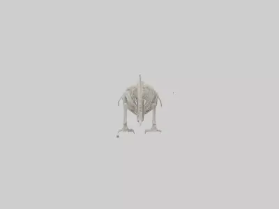 Eagle Talon Skeleton model Low-poly 3D model