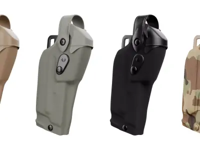 Safariland 6360RDS Holster PBR 3D model