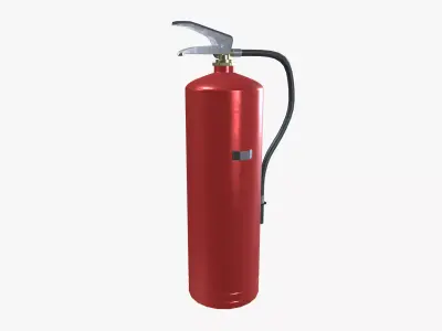 Water Fire Extinguisher 3D model