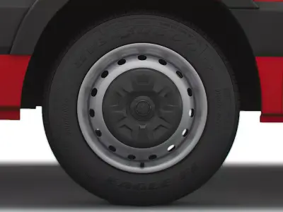 Vauxhall Movano 2020 wheel 3D model