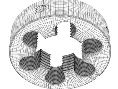 Threading tool 01 Free 3D model