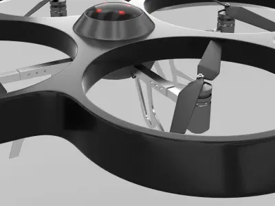 Generic Quadcopter Drone 1 3D model