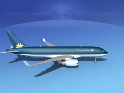 Boeing 787-8 Vietnam Airlines 3D model