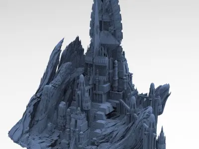 Mongol Empire Fortress 3 3D model