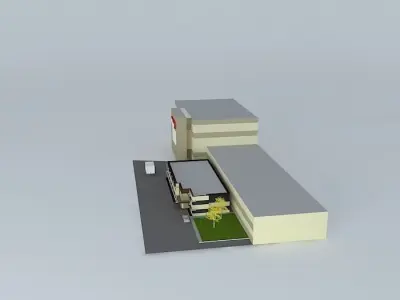 Food Factory Free 3D model purchase