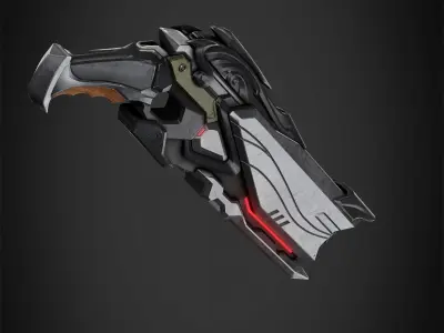 Overwatch 2 Reaper Gun for Cosplay 3D print model