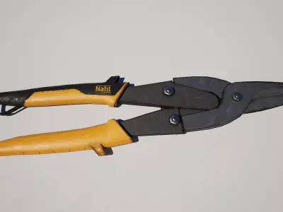  Aviation Snips Garden Shear Low-poly 3D model