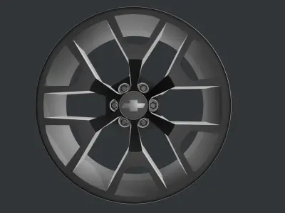 OEM wheel GMC Sierra 3D print model
