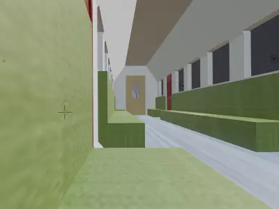 Metro and Subway Train - Rigged 3D model