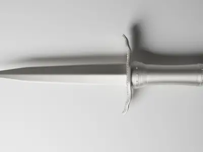 Dagger 3D model buy