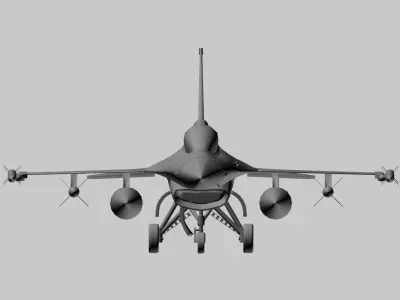 F-16 Fighting Falcon 3D model