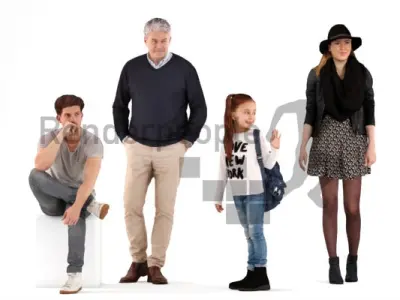 Bundle Casual Posed 003