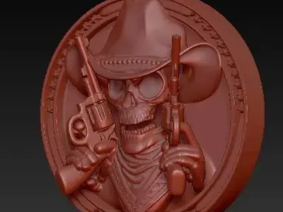 skull Pendent 3D print model