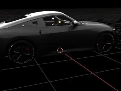 Car nisser Free 3D model