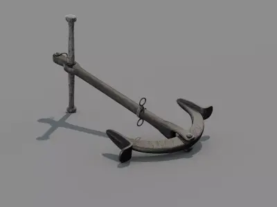 Anchor Ancient  3D model