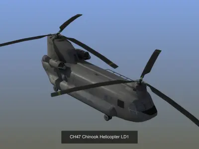 Military Helicopter VR Collection 3D Model Pack