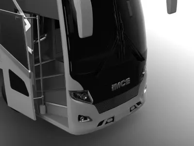 BUS IMCE Platinum - model 3D 3D model