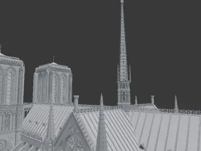 Notre dame 3D model