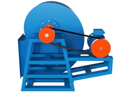 Industrial Blower 3D model purchase