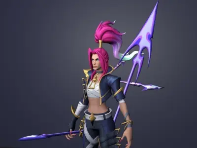kalista 3D model