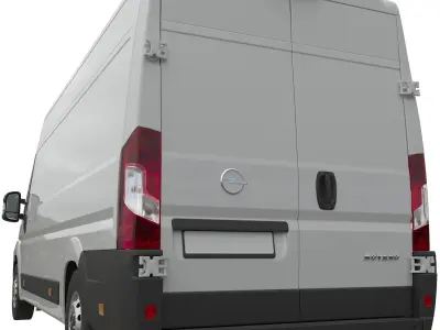 2024 Opel Movano  L4H2 Detailed interior 3D model