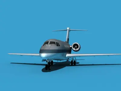 Cessna Citation 650 III V12 3D model