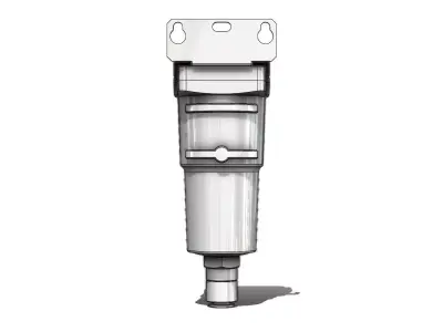 Separador de Agua SMC AMG150C F02BD Water Separator 3D model