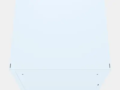 HALLAN Cabinet 1 Low-poly 3D model