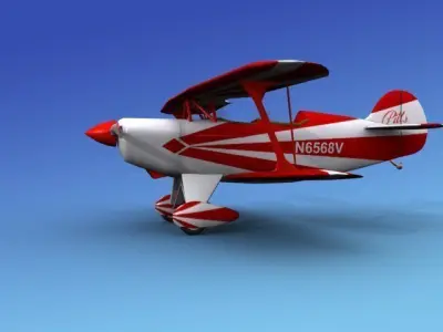 Pitts Special 3D model 2