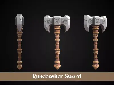 Stylized Dwarf Sword Pack