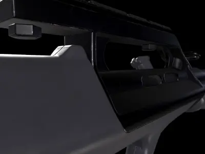AUG A2 Rifle Low-poly 3D model