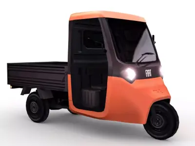 Fiat Tris 2026 Low-poly 3D model