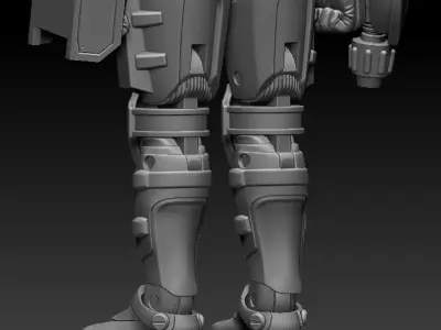 Blaze Trooper Articularion One12 Scale 3D files 3D print model
