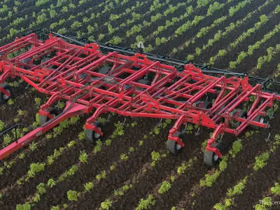 CASE Tiger-Mate 255 Field Cultivator 3D model